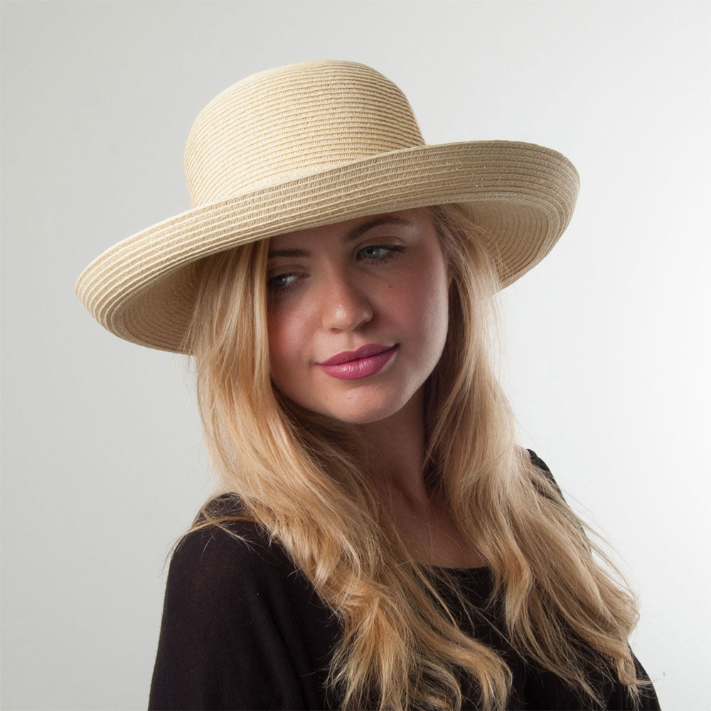 Chapeau d'Eté Traveller beige SUR LA TETE VENTE EN GROS